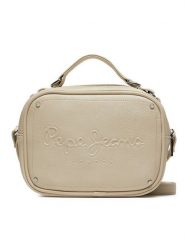Pepe Jeans Torebka PL031563 Écru. Listonoszki Pepe Jeans, bez wzorów, z jeansu, bez dodatków. Za 229.99 zł.