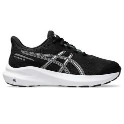 Buty do chodzenia damskie Asics 003 Gt 1000 13 Gs. Czarne buty do biegania ASICS, bez wzorów, z materiału, bez zapięcia, do biegania. Za 451.00 zł.
