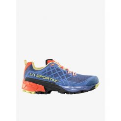 Buty turystyczne damskie La Sportiva Akyra II. Niebieskie buty trekkingowe La Sportiva, z materiału, bez zapięcia. Za 934.00 zł.