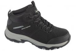 Buty trekkingowe damskie, Trego - Trail Destination. Czarne trekkingi Skechers, bez wzorów, z materiału, bez zapięcia, trekkingowe. Za 379.99 zł.