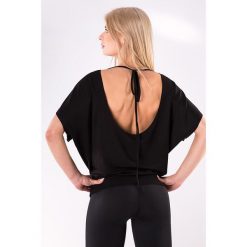 Bluzka do tańca damska 2skin Dance. Czarne bluzki 2SkIN, uniwersalny, bez wzorów, z elastanu, bez kołnierzyka, bez ramiączek. Za 119.00 zł.