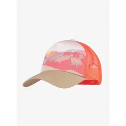 Czapka z daszkiem Buff Trucker Cap - enia multi. Czerwone czapki z daszkiem Buff, bez wzorów, sportowe. Za 109.99 zł.