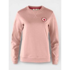 Sweter Damski Fjallraven 1960 Logo Badge. Czerwone swetry Fjällräven, bez wzorów, sportowe, bez ramiączek. Za 524.45 zł.