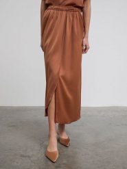 BGN Spódnica w kolorze karmelowym rozmiar: 40. Brązowe spódnice BGN, na co dzień, bez wzorów, maxi, proste. Za 78.28 zł.