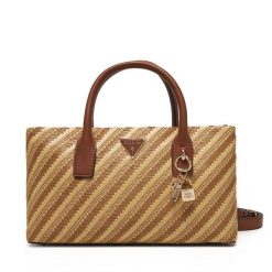Torebka Guess. Brązowe torebki klasyczne Guess, z aplikacjami, klasyczne, bez dodatków. Za 339.99 zł.