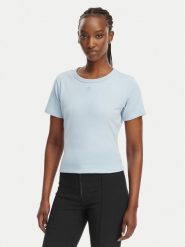 HUGO T-Shirt Deloris 50512002 Niebieski Regular Fit. Niebieskie t-shirty Hugo, xl, bez wzorów, z bawełny, bez kołnierzyka, bez ramiączek. Za 229.99 zł.