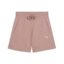 Shorty damski Puma High-Waist. Brązowe szorty Puma, bez wzorów. Za 290.00 zł.