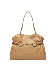 LOVE MOSCHINO Torebka JC4033PP1MLB0105 Beżowy. Brązowe torebki klasyczne Love Moschino, bez wzorów, ze skóry, bez dodatków. Za 669.99 zł.