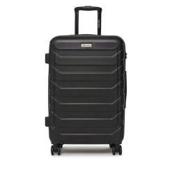 Walizka średnia GINO ROSSI. Czarne walizki Gino Rossi, średnie. Za 279.99 zł.