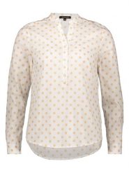 More & More Bluzka w kolorze kremowo-żółtym rozmiar: 44. Brązowe bluzki More & More, bez wzorów, z bawełny, bez kołnierzyka, bez ramiączek. Za 104.99 zł.