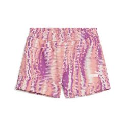 Młodzieżowe szorty Essentials Nature 2.0 PUMA Pink Fruit. Czerwona szorty Puma, bez wzorów, młodzieżowe. Za 178.00 zł.