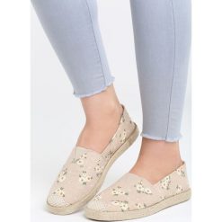 Beżowe Espadryle Six Years. Espadryle marki Kazar. Za 49.99 zł.