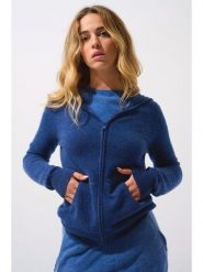 AUTHENTIC CASHMERE Kaszmirowy kardigan "Colombis" w kolorze niebieskim rozmiar: XL. Niebieskie swetry AUTHENTIC CASHMERE, xl, bez wzorów, z kaszmiru, bez ramiączek. Za 436.14 zł.