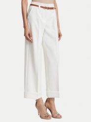 ACCESS FASHION Spodnie materiałowe 63-5021-135 Biały Regular Fit. Białe spodnie materiałowe ACCESS FASHION, bez wzorów, z materiału. Za 519.99 zł.