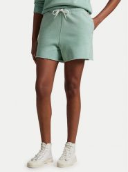 Polo Ralph Lauren Szorty sportowe 211965103007 Zielony Straight Fit. Zielone szorty sportowe Polo Ralph Lauren, bez wzorów, z bawełny. Za 419.99 zł.