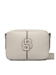 BOSS Torebka Anett New Crossbody 50557914 Szary. Szare listonoszki Boss, bez wzorów, ze skóry, bez dodatków. Za 699.99 zł.