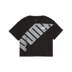 Puma Koszulka Power Short Lenght 67985301. Czarne t-shirty sportowe Puma, m, bez wzorów, z bawełny, bez ramiączek. Za 67.99 zł.