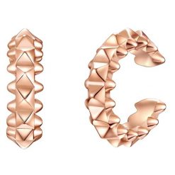 Lulu & Jane Ohrklemme roségold Kolczyki 1 ct Damski. Czerwone kolczyki Lulu & Jane, pozłacane. Za 359.99 zł.