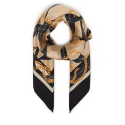 Chusta Elisabetta Franchi. Brązowe chusty Elisabetta Franchi, bez wzorów. Za 599.99 zł.