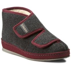 Kapcie Schawos. Szare kapcie Schawos, bez wzorów. Za 139.99 zł.