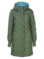 Finside Kurtka zimowa "Juolukka" w kolorze zielonym rozmiar: 36. Zielone kurtki finside, na zimę, bez wzorów, z puchu, bez kaptura. Za 525.86 zł.
