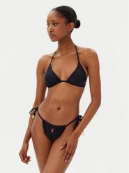 Juicy Couture Strój kąpielowy Taihiti JCITS125202 Czarny. Czarne bikini Juicy Couture, bez wzorów, z syntetyku. Za 279.99 zł.