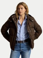 Polo Ralph Lauren Kurtka puchowa 211B17285002 Brązowy ciemny Relaxed Fit. Brązowe kurtki Polo Ralph Lauren, m, bez wzorów, z puchu, bez kaptura. Za 2,699.00 zł.