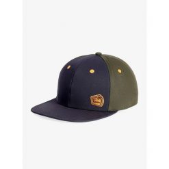 Czapka z daszkiem E9 Quarty - blue/green. Niebieskie czapki z daszkiem E9, bez wzorów. Za 125.99 zł.