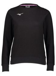Mizuno Bluza "Terry Crew" w kolorze czarnym rozmiar: L. Czarne bluzy Mizuno, l, bez wzorów, bez kaptura. Za 97.05 zł.