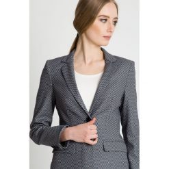 Biało-czarny elegancki żakiet BIALCON. Marynarki i żakiety marki House. Za 449.00 zł.