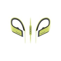 Produkt z outletu: Słuchawki PANASONIC RP-BTS30E-Y Limonkowy. Białe słuchawki do biegania PANASONIC. Za 347.00 zł.