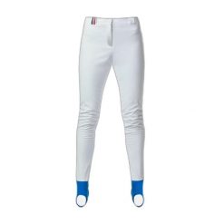 Spodnie narciarskie dla kobiet Rossignol Fuseau. Białe spodnie narciarskie Rossignol, bez wzorów, z elastanu, narciarskie. Za 945.00 zł.