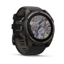 Zegarek Garmin Fenix 8 Solar Sapphire Titanium Carbon Grey DLC Black. Czarne zegarki sportowe Garmin. Za 5,793.99 zł.