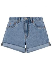 Levi's Kids Szorty dżinsowe w kolorze niebieskim rozmiar: 158. Niebieskie szorty Levi's Kids, z aplikacjami, z bawełny, klasyczne. Za 128.25 zł.