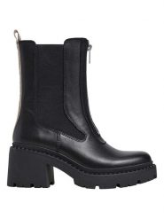 Pepe Jeans FOOTWEAR Skórzane botki "Glen Desert" w kolorze czarnym rozmiar: 38. Czarne botki Pepe Jeans FOOTWEAR, bez wzorów, z jeansu, eleganckie, bez obcasa, bez zapięcia. Za 308.18 zł.