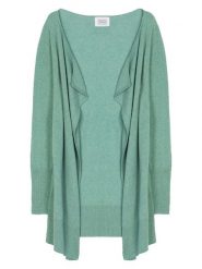 AUTHENTIC CASHMERE Kaszmirowy kardigan "Chesery" w kolorze turkusowym rozmiar: M. Niebieskie swetry AUTHENTIC CASHMERE, m, bez wzorów, z kaszmiru, bez ramiączek. Za 459.04 zł.