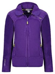 Geographical Norway Kurtka polarowa "Upaline" w kolorze fioletowym rozmiar: L. Różowe kurtki Geographical Norway, l, bez wzorów, z materiału, bez kaptura. Za 91.77 zł.