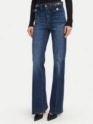 Fracomina Jeansy FR26WVA011D47602 Granatowy Bootcut Fit. Niebieskie jeansy Fracomina, bez wzorów, z jeansu. Za 674.99 zł.