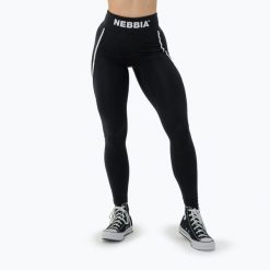 Legginsy NEBBIA My Rules Booty Shaping. Czarne legginsy Nebbia, bez wzorów, sportowe. Za 219.99 zł.