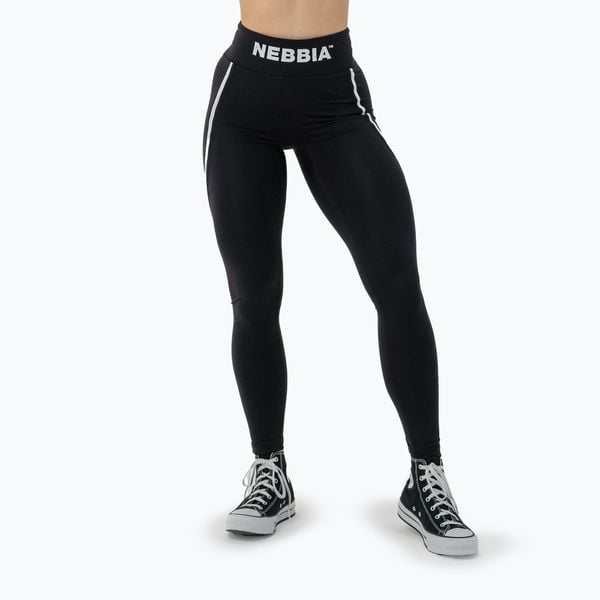 Legginsy NEBBIA My Rules Booty Shaping. Czarne legginsy Nebbia, bez wzorów, sportowe. Za 219.99 zł.
