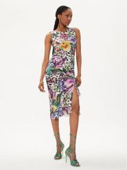 Just Cavalli Sukienka codzienna 76PAO939 Kolorowy Slim Fit. Sukienki Just Cavalli, na co dzień, bez wzorów, z wiskozy, bez kołnierzyka, bez ramiączek, proste. Za 2,709.00 zł.