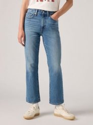 Levi's Dżinsy "725" - Regular fit - w kolorze niebieskim rozmiar: W31/L29. Niebieskie jeansy Levi's, l, z aplikacjami, klasyczne, z podwyższonym stanem. Za 206.91 zł.