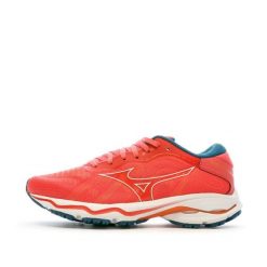 Buty do biegania damskie Mizuno Wave Ultima 14 parad. Czerwone buty do biegania Mizuno, bez wzorów, bez zapięcia, do biegania, mizuno wave. Za 449.99 zł.