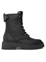 Liu Jo Trapery Rumi 05 SF3071 T0011 Czarny. Czarne traperki Liu Jo, bez wzorów, z materiału, bez obcasa, bez zapięcia. Za 1,269.00 zł.