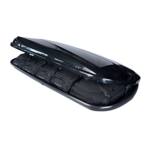 Torby Do Boksu Dachowego Hapro Zenith 8.6 5Szt Kjust. Czarne torby podróżne KJUST, bez wzorów. Za 1,052.00 zł.