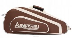 Torba do badmintona Kawasaki K1G00-C8903. Brązowe torby sportowe Kawasaki, bez wzorów, z materiału, na ramię, duże. Za 349.99 zł.