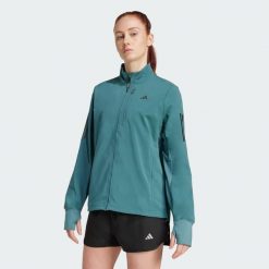 Kurtka do biegania Own the Run Winterized. Niebieskie kurtki do biegania adidas, s, bez wzorów, bez kaptura, do biegania, climawarm (adidas). Za 439.00 zł.