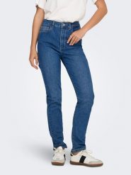 ONLY Carmakoma Dżinsy - Slim fit - w kolorze niebieskim rozmiar: W31/L32. Niebieskie jeansy Only Carmakoma, l, z aplikacjami, ze skóry, klasyczne, z podwyższonym stanem. Za 100.28 zł.