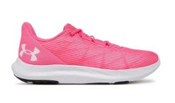 Buty do biegania damskie Under Armour Charged Speed Swift. Czerwone buty do biegania Under Armour, bez wzorów, z gumy, bez zapięcia, do biegania. Za 170.99 zł.