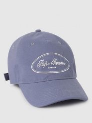 Pepe Jeans Czapka w kolorze niebieskim rozmiar: onesize. Niebieskie czapki z daszkiem Pepe Jeans, bez wzorów, z bawełny. Za 92.21 zł.